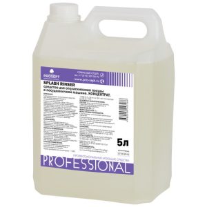 Моющее средство: SPLASH RINSER 5л ополаскиватель д/ПММ кислотный