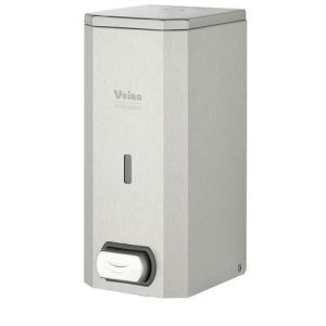 VEIRO: Дозатор для жидкого мыла 1,5л наливной SAVONA Steel металл