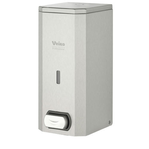 VEIRO: Дозатор для жидкого мыла 1,5л наливной SAVONA Steel металл