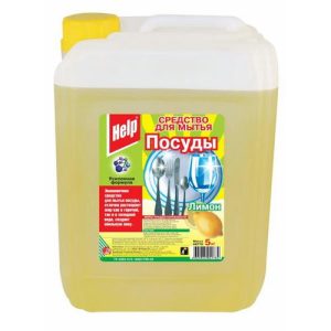 Моющее средство: ХЭЛП 5л для посуды