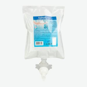 Расходники Кеман: Мыло жидкое АЛЬБАСОФТ-пена 800 мл с антибакт.эффектом в картридже синее К4