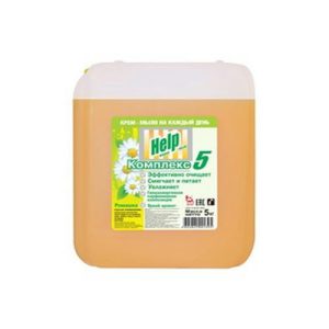 Мыло жидкое: ХЭЛП 5л в ассортименте