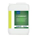 Klinin: Фармосепт F14 10л сильнощелочное пенное моющее средство без хлора