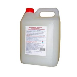 Мыло жидкое: СЕРЕБРЯНОЕ 5л с протеинами шелка