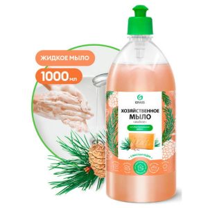 Grass: Мыло жидкое хозяйственное 1л с маслом кедра