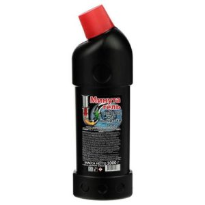 Чистящее средство: МИНУТА-Гель 1л для прочистки труб