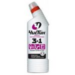 Чистящее средство: ЧИСТИН 3в1 750мл санитарно-гигиеническое жидкое средство С ХЛОРОМ