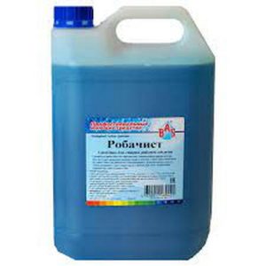 СМС: Робачист 5л для стирки рабочей одежды в машинах любого типа