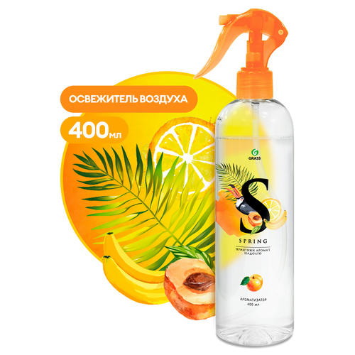 Grass: Освежитель воздуха Спринг 400мл жидкий с нотами фруктов