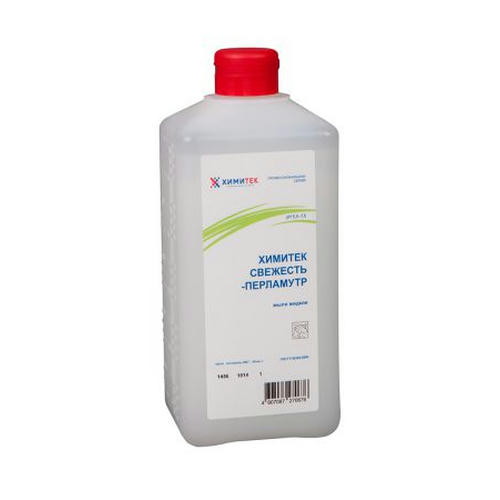 Химитек: Свежесть-перламутр 1л мыло жидкое
