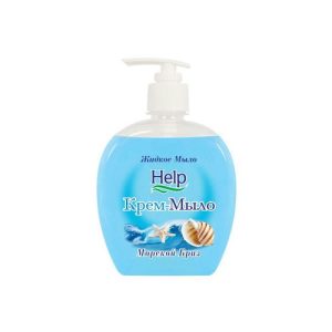 Мыло жидкое: ХЭЛП 300г крем-мыло с дозатором в ассортименте