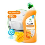 Grass: Глосс Эмбер 750мл чистящий гель для ванны и туалета