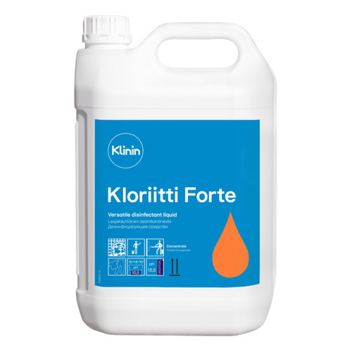 Киилто Клин МЕД: Клоритти-Форте 5л дезинфицирующее средство на основе активного хлора