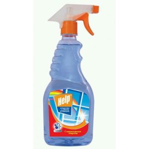 Чистящее средство: ХЭЛП 500мл для стекол (триггер) с нашат. спиртом