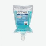 Расходники Кеман: Мыло жидкое пенящееся 800 мл нейтральное в картридже бирюзовое