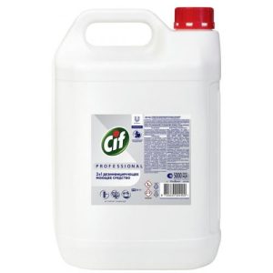 Чистящее средство: СИФ Professional 5л моющее и дезинфицирующее концентрат 2в1