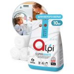 Grass: АЛПИ 10кг порошок для замачивания и стирки для белых вещей