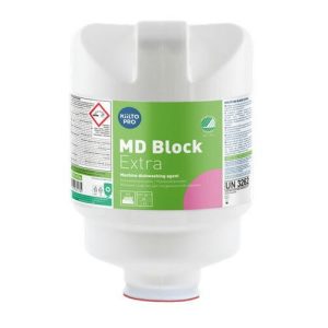 Klinin: MD BLOCK EXTRA 4,95кг твердое моющее средство для машинной мойки посуды