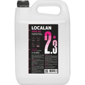 Localan: Super 2.1 5л для чистки керамики,стекла,нержавеющей стали сильнокислотное