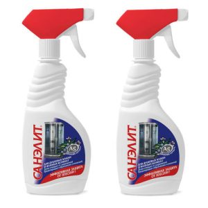 Чистящее средство: САНЭЛИТ-Антиплесень 500мл (триггер) для душевых кабин, ванных комнат