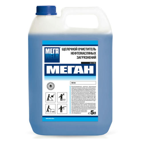 Мега: Меган 5л для удаления нефтемасляных загрязнений
