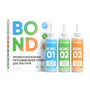 Вортекс: GOOD MIXBOND 1-2-3 Комплект пятновыводных ср-в по 0,2л /компл.=3 шт