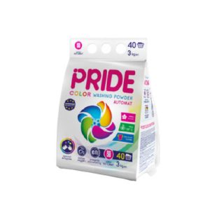 Порошок для стирки 3кг автомат для цветных вещей Весенние цветы Pride