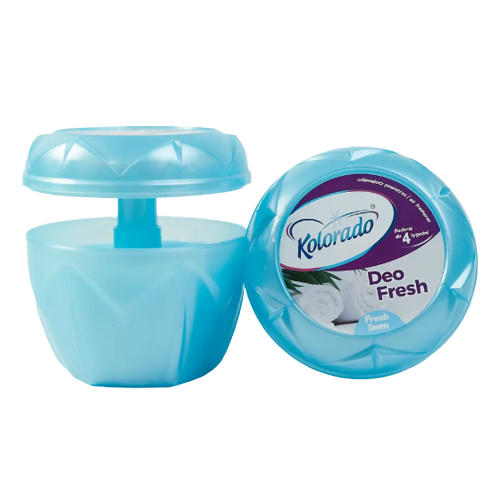 Освежитель воздуха гелевой 150гр Свежесть белья Deo Fresh KOLORADO — изображение 2