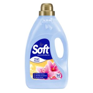 Смягчитель для тканей 2,75л Волшебный цветок 50пр Soft