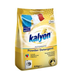 Порошок 6 кг Kalyon GOLD парфюм универ. золотой ( 3шт) KALYON