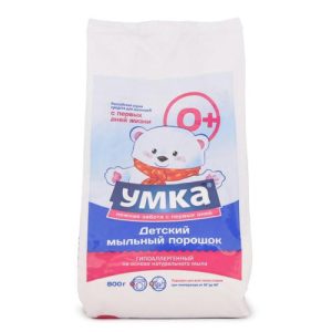 Детский стиральный порошок бесфосфатный Умка 0,8кг