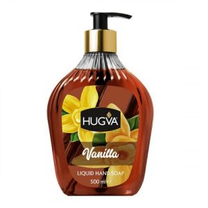 Жидкое мыло премиум на маслах прозрачн, Hugva Vanilla.500 мл KALYON