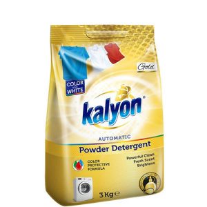 Порошок 3 кг Kalyon GOLD парфюм универ. золотой ( 6шт ) KALYON