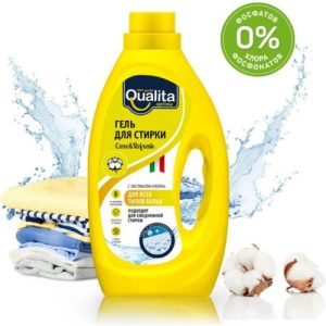 Гель для стирки УНИВЕРСАЛЬНЫЙ флакон Qualita 1000мл