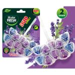 Master FRESH подвесной блок для унитаза ЛАВАНДА, 2шт / 24 Master Fresh