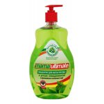 Гель для мытья посуды Зеленый чай, концентрированный с дозатором Mama Lemon CJ Lion 1000мл