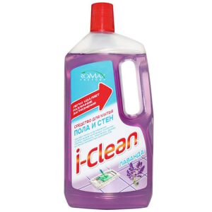 Средство для мытья пола и стен Лаванда I-Clean Romax 1000мл