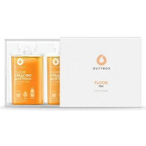Средство для мытья пола. 2 капсулы с концентратом в пенале DutyBox Grass 2*50мл