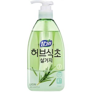 Средство для мытья детской посуды Chamgreen Розмарин, флакон-дозатор, 450 мл CJ Lion