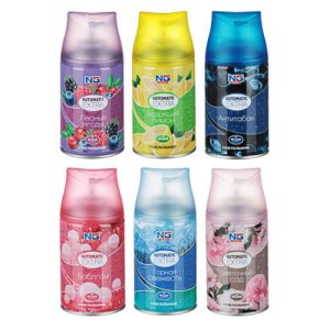 Осв. воздуха Автоматик Extra (а/табак., бабл гам,лимон,горн.свеж.,цвет.,лесн. яг.) New Galaxy 250мл