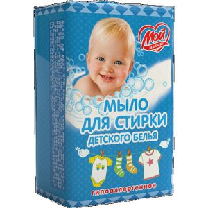 Хозяйственное мыло, 72%, 200гр. (для детского белья) Мой Малыш Мой Малыш НМЖК
