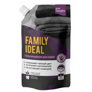 Гель концентрат для черного Family Ideal 1000мл