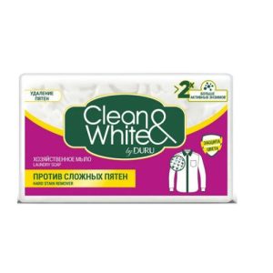 Хозяйственное мыло CleanWhite Против пятен 125гр Duru