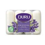 Мыло туалетное Pure Natural Лаванда (4 х 85 г) Duru