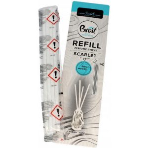 Освежитель воздуха палочки Ваза Scarlet (Запаска) Brait