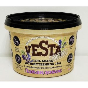 Хозяйственное гель-мыло (Лавандовое ГОСТ 88%) 500 мл Vesta