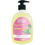 Жидкое мыло Розовый Грейпфрут Лайм, флакон Herb Berry