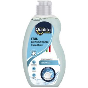 Средство д/мытья посуды БЕЗ ЗАПАХА флакон Qualita 500мл
