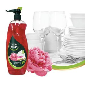 Master FRESH GOLD Гель-бальзам для мытья посуды ПИОН, 1000мл / 12