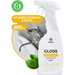 Чистящее средство для санитарных узлов Gloss Professional Grass 600мл